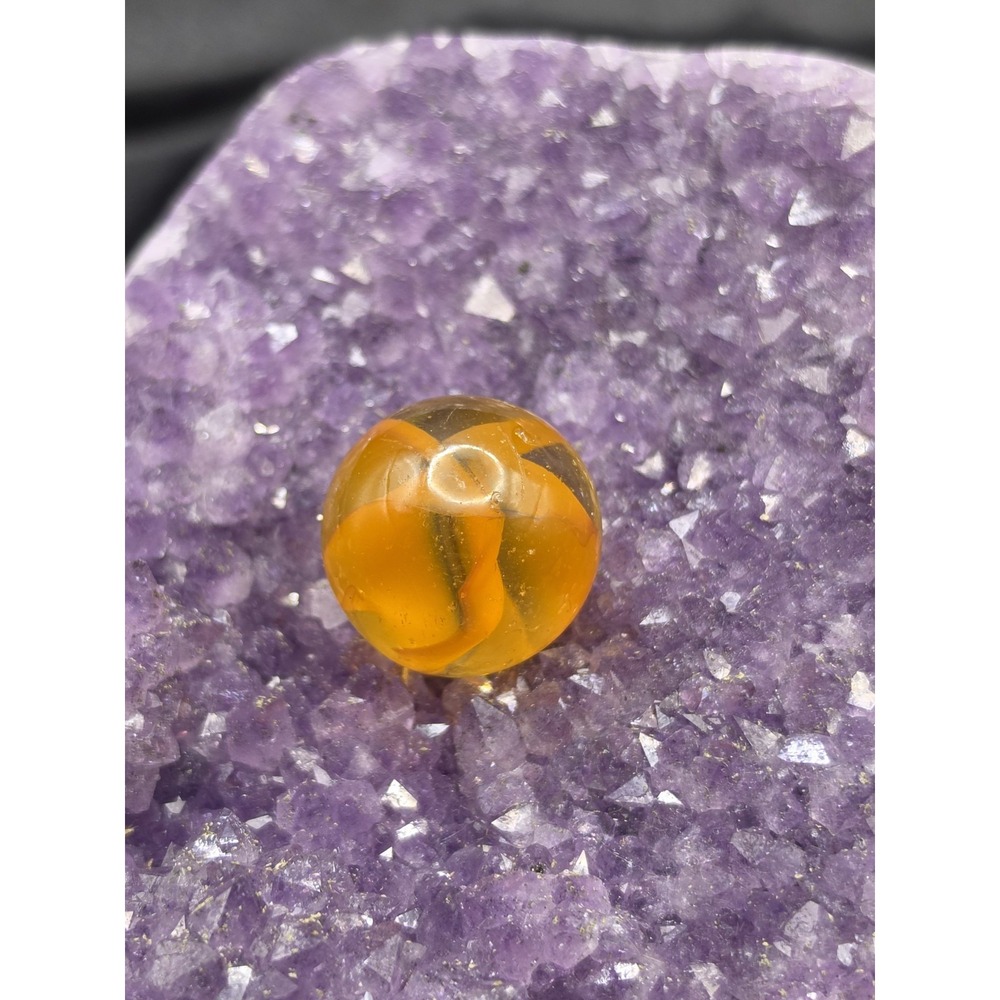 VHTF Vintage Vitro Agate Cats Eye Shooter Marble